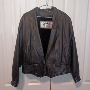 Genuine Leather vintage motorcycle jacket